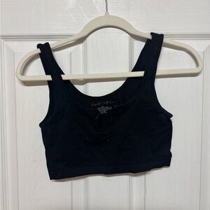 Black Crop Top